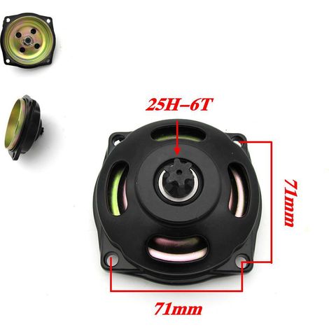 Boîte de vitesses 40-6 pour mini moto, 25H, petite boîte de vitesses à 6 dents pour moteur deux temps de voiture de sport, pièces de modification de boîte de vitesses (1/5)