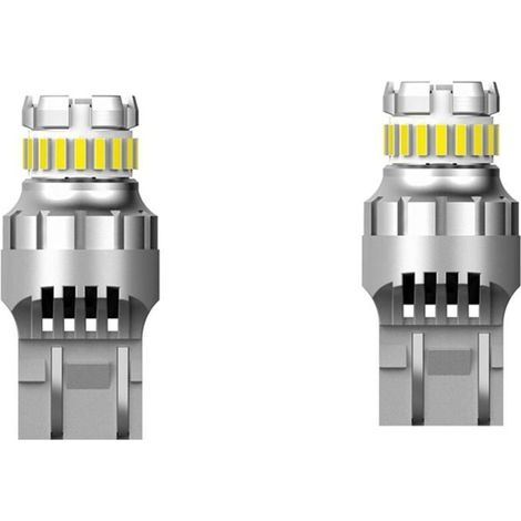 2X Voiture T20 7440 W21W LED Canbus Feux de Recul W215W 7443 Ampoule Frein Clignotants 6500K Feu Arrire Super PZCC (1/4)