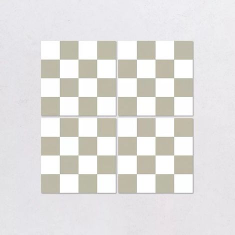 Carrelage Effet Damier MAKAI 20x20 cm Blanco Makai (1/2)