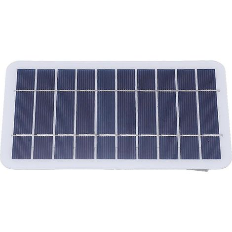 Tragbares, wasserdichtes 5V 2W Solarpanel-Ladegerät mit monokristallinem Solarpanel für Outdoor-Aktivitäten wie Camping und Wandern