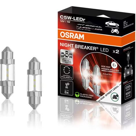 Osram LED C5W Sofitte 12V LED ECE Street Legal 2er Set (1/5)
