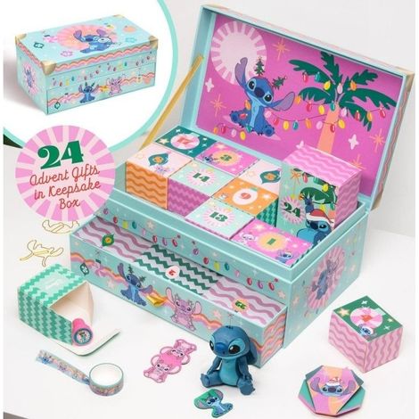 Calendario de Adviento con caja de recuerdos de Stitch de Paladone (1/4)