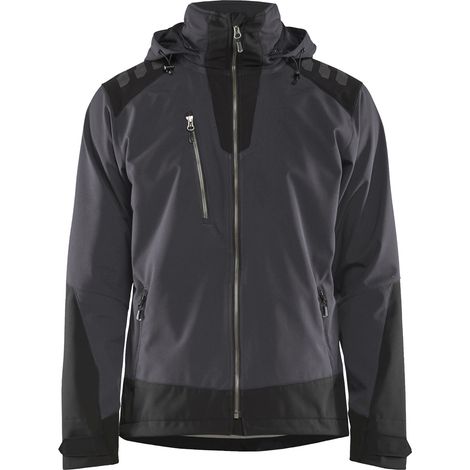 Softshelljacke BLAKLADER Wasserabweisend T.XXL - DUNKELGRAU/SCHWARZ - 474925139899-XXL