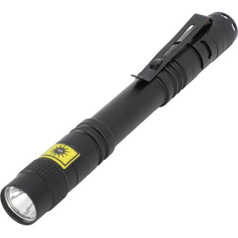 Ortviai Lampe UV 365 nm pour détection de minéraux, d’urine animale et de fuites électriques – torche LED portable en aluminium (1/5)