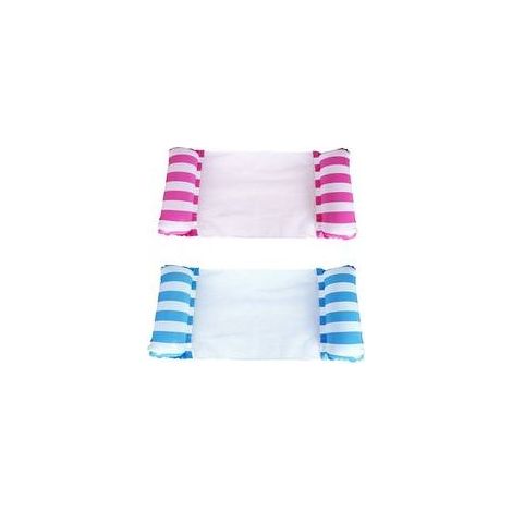 2-teilige aufblasbare Hängematte, 4-in-1 aufblasbare Pool-Hängematte, Wasser-Schwimmbett, Mehrzweck-Pool-Hängematte für Strand, Pool, Sonnenbadparty (1/5)