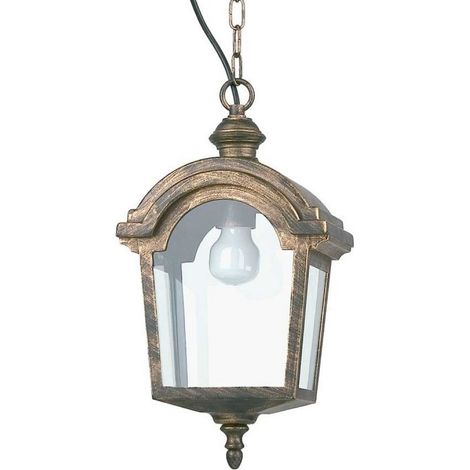 Faro 74330 – Pendelleuchte in Antikgold