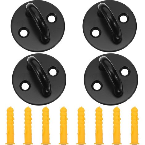 4 crochets muraux, M8, 6x30, inox/plastique, pour serviettes (1/5)