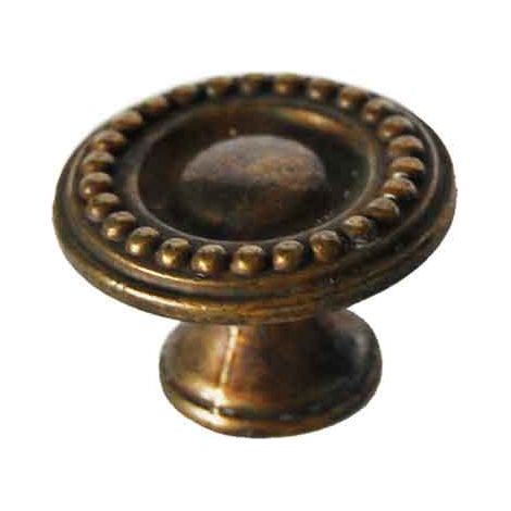 POMOLO PER MOBILI '6015' 30 mm - Patinato antico