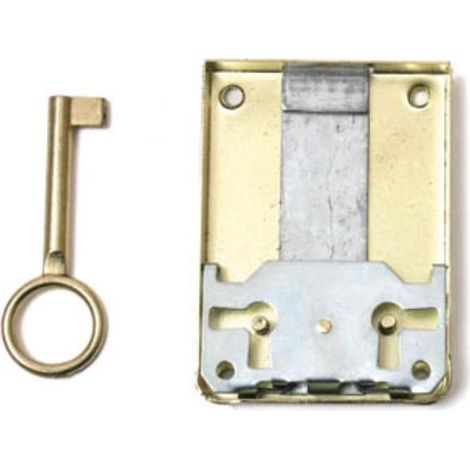SERRATURA SCATOLATTA CASSA OTTONE mm. 40