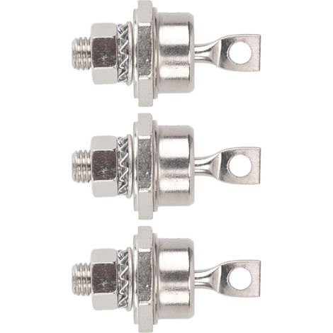 Lot de 3 diodes redresseuses 70HFR120 70A, module redresseur spiralé compact et stable pour accessoires de générateur diesel, pôle négatif (1/5)