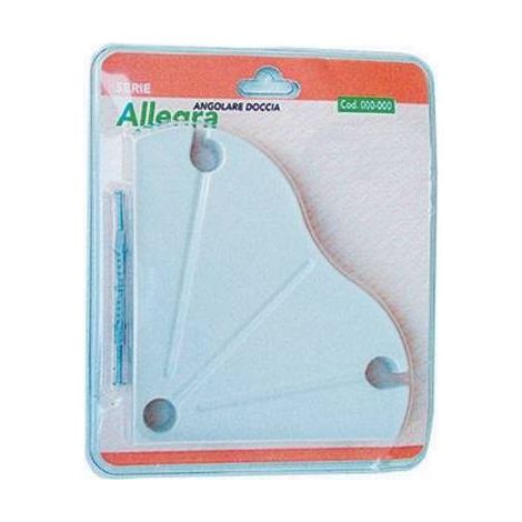 PORTA SAPONE ANGOLARE   SERIE ALLEGRA Misura: Bianco