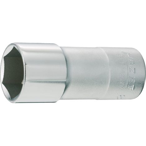Hazet 880Kf Inserto Chiave a Bussola per Candele di Accensione, Argento, Attacco Quadro, Cavo, 10 mm 3/8 di Pollice (1/4)