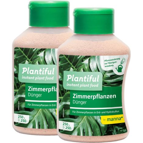 Manna Plantiful Plantes d'intérieur 2x 250 g Engrais pour plantes d'intérieur (1/5)