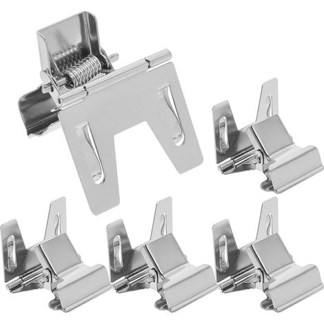 Clips de prix multi-magasins, porte-étiquettes en fer nickelé