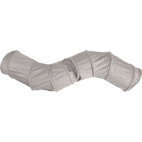 Tunnel pour chat pliable, interactif et bruissant, grand espace, jouet tunnel pour chatons et petits animaux de compagnie (1/5)