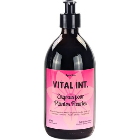 Vital Int. Plantes Fleuries - Engrais pour plantes fleuries d'intérieur - 500 ml (1/5)