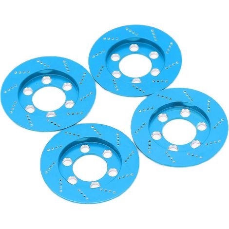 étriers de frein RC, disques de frein en aluminium pour roues de 1,9 pouce, voiture RC crawler 1/10 (bleu) (1/4)