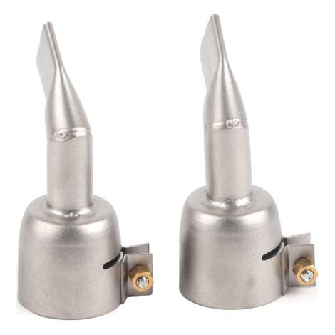Accessoires pour chalumeau de soudage plastique à air chaud 120 degrés, 2 buses pour pistolet de soudage (1/5)