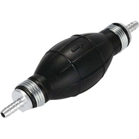 Poire D Amorçage - 8 Mm - Pour Pompe Carburant Diesel Essence Huile Eau - Universelle Bateau Moto Tracteur - 1 Piece (1/4)