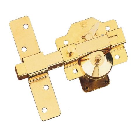 CERROJO SEGURIDAD 2-88X153 ORO (S) - AMIG