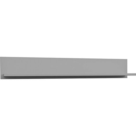AX LIVING Bücher Regal Palmano P1 – 130 cm breit, Stilvolles Grau