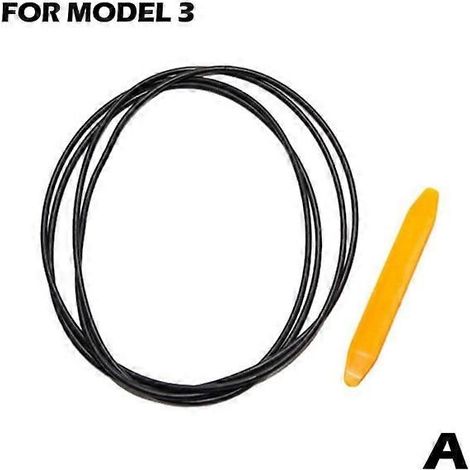 Striscia sigillante per tetto apribile Tesla Model 3, insonorizzazione parabrezza, taglia unica per Model 3 (1/5)