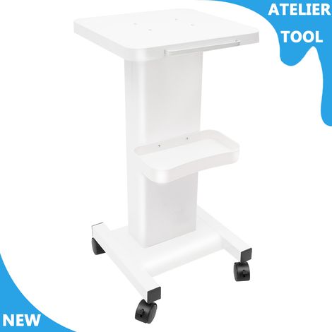 ATELIER Charge 60kg/132lbs Chariot roulant de chariot de stockage d'instrument de beauté Chariot mobile (1/5)