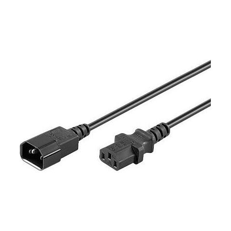 Cable de alimentacion CPU C13 - C14 3 M Negro (1/3)
