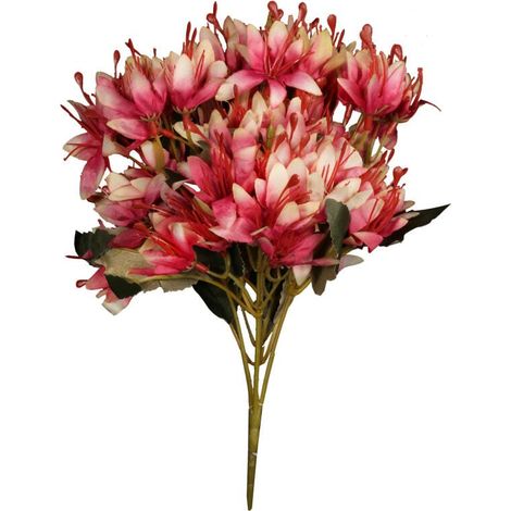 Strauß aus 5 Zweigen mit rosa Azaleenblüten (1/2)