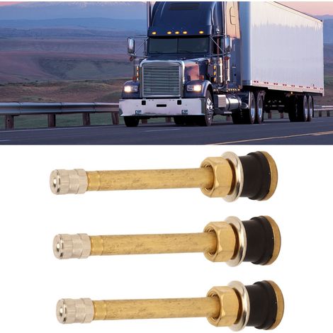 3-1/8" Messing-Schnappventile für schlauchlose LKW-Reifen (Verkauf im 20er-Pack) (Modell: TR570) (1/5)