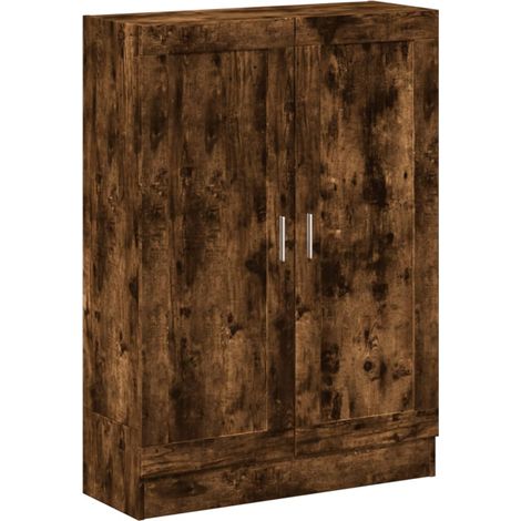 Maison Exclusive - Bücherschrank Räuchereiche 82,5x30,5x115 cm Ho