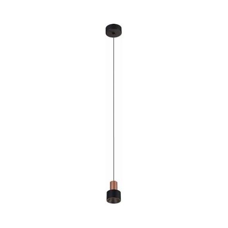 Mantra Lámpara colgante GRUISSAN 5W 3000K negra/oro (1/2)