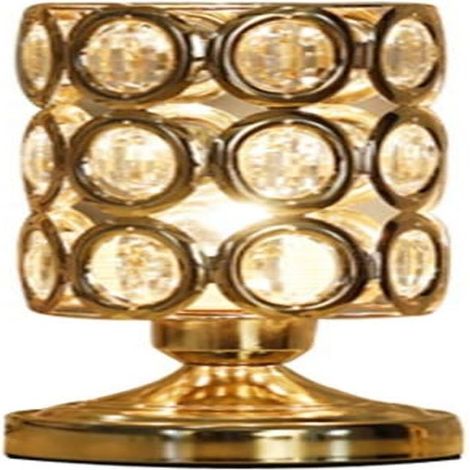 Lampe de table LED cristal, idéale pour le bureau et la lecture, lumière douce, économie d'énergie, protection des yeux (1/5)
