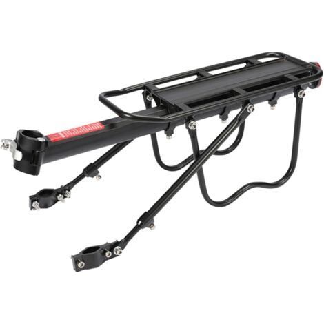 Porte-vélos Arrière Support Bagage pour VTT Porte-Bagages Béquille Arrière Tablette(Libération semi-rapide) (1/2)