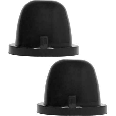 2PCS Couvercle de Joint de Phare,Couvercle Anti-poussière en Caoutchouc Pour les Ampoules LED,Cache Poussière pour Phares,Convient à la Plupart des Modèles sur le Marché (75x55mm) (1/5)