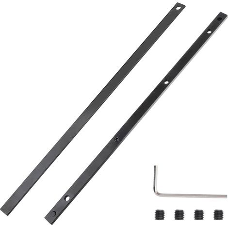 Adaptateur de rail de guidage - Kit de connecteurs pour rail de guidage - Kit de connecteurs de rail pour scie circulaire plongeante - Avec clé hexagonale et vis (1/5)