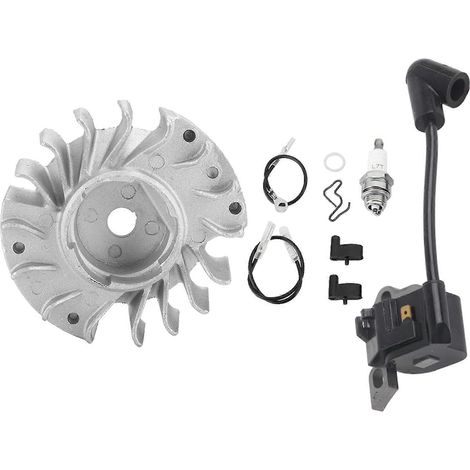 Allumage Volant Bobine Bougie Kit Remplacement pour Tronçonneuse STIHL MS180 170018017 (1/5)