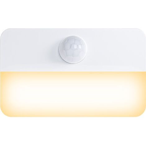 Night light with motion sensor, sensor light, 2 LED cabinet lights, battery operated accent light, warm white (1/4)