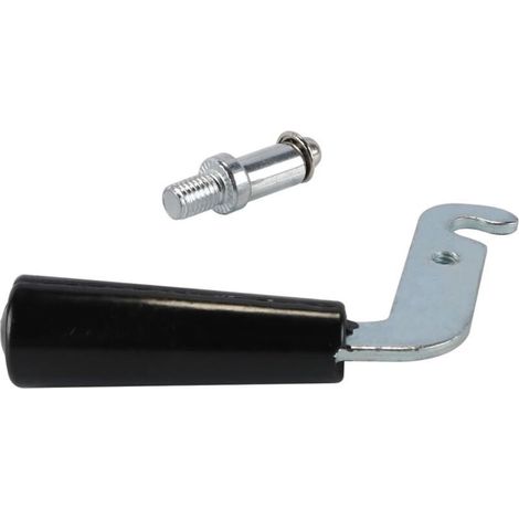 Poignées de rechange pour portes de cheminée, poêles à bois et chaudières. En PVC résistant à la chaleur. Dimensions : 11 cm x 7 cm. Conviennent aux poêles, fours et accessoires. (1/4)