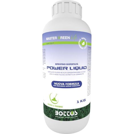 BOTTOS - POWER LIQUID LIFE / 1 Kg - Biostimolanti per prato