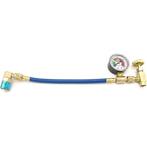 Trousse de recharge climatisation DC402 – Robinet 1/2 ACME – Raccords R134a et R12 – Compatible Duracool, Multicool, Climapure