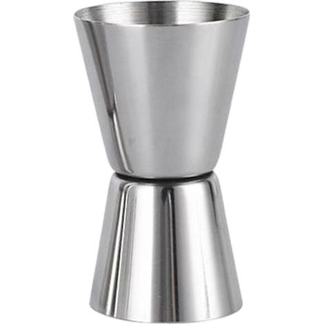 Doseur double en acier inoxydable, verre doseur de cuisine pour les fêtes et les réceptions.-25ml or 50ml