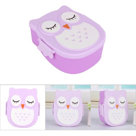 Tragbare Lunchbox aus Kunststoff für Kinder, mikrowellengeeignet und leicht zu transportieren (1/5)