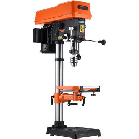 Perceuse à colonne d'établi - 304,8 mm - 750 W - 340-2200 tr/min - Table inclinable 0-45° (1/5)