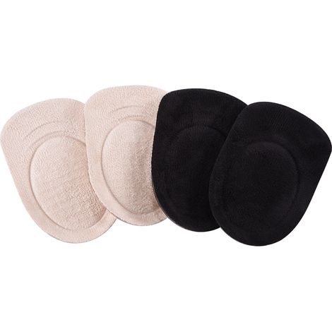 2 Paires Semelles Gel Rehausseur Talon Coussin Protecteur Pied Coussinet Chaussures Grandes Taille Soin Pieds (1/5)