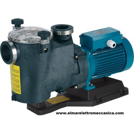 0,5 HP 15m3/h Calpeda MPC 11 MPCM Elettropompa Per Piscina con Prefiltro 400 V Trifase