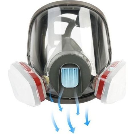 3M 6800 Reusable Respirator, Full Facepiece, Medium, 1 Each (1/5)
