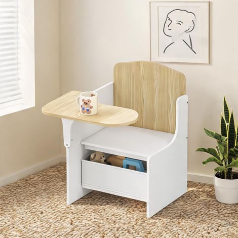 Ensemble table et chaises enfant 2 en 1 58,5 x 51 x 59 cm (1/5)