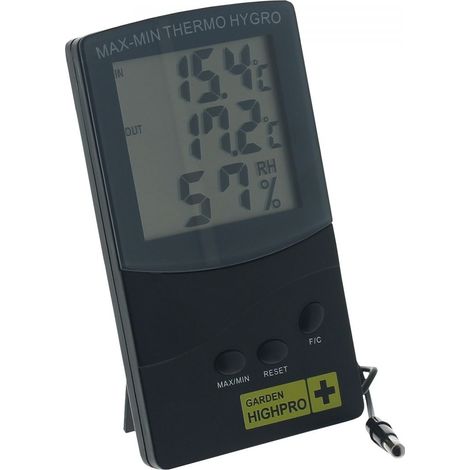 Thermomètre & Hygromètre PROHYGRO Médium avec sonde (1/3)