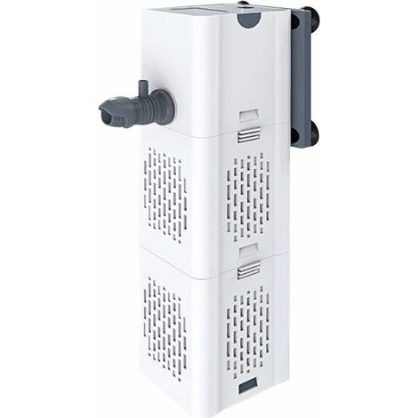 Filtre Intérieur Aquarium 80-250L,15W Débit de 1000L/H, Filtre Interne Pompe Filtre avec Éponges Filtrantes [Classe énergétique E]-LIAIKI